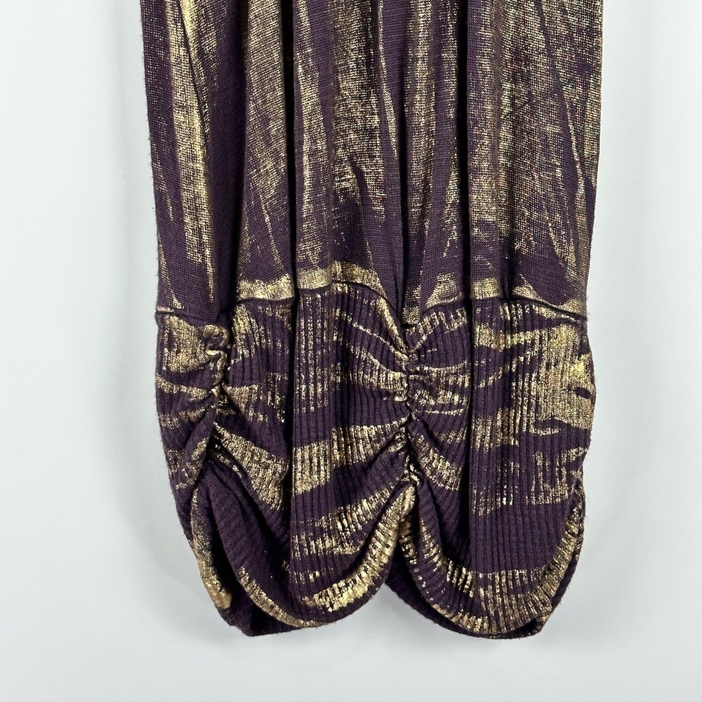 DayTrip's Womens' Vintage Tunic Synched Front Bodycon Dress - Picture 7 of 8